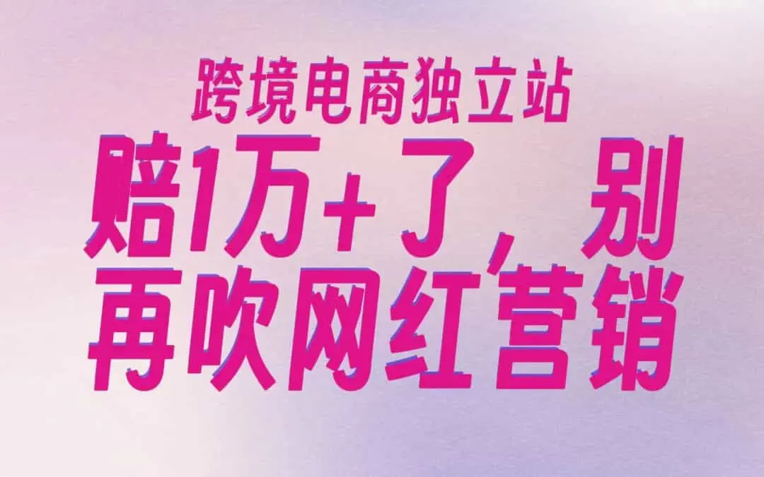 2023别再盲目追捧网红营销！跨境电商独立站KOL推广攻略（上）