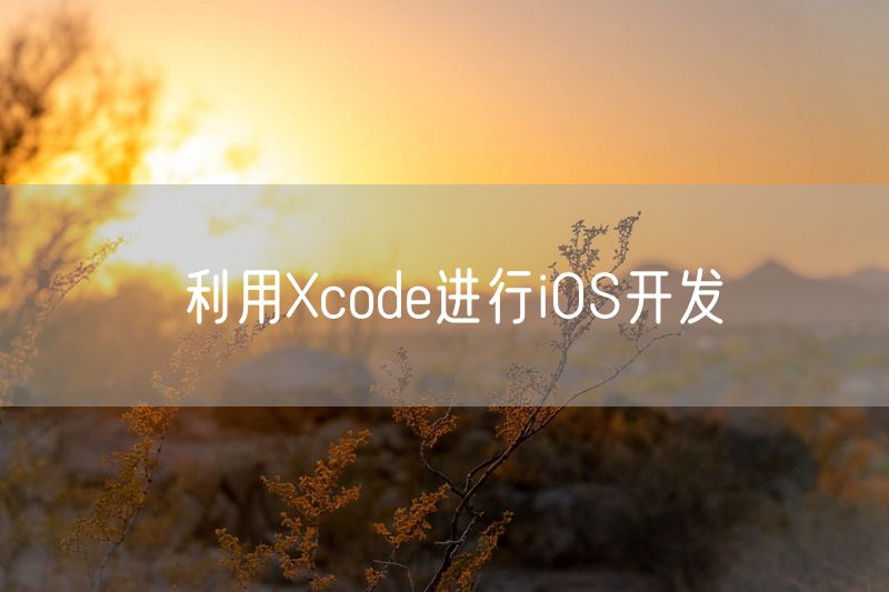 利用Xcode进行iOS开发