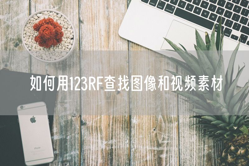 如何用123RF查找图像和视频素材