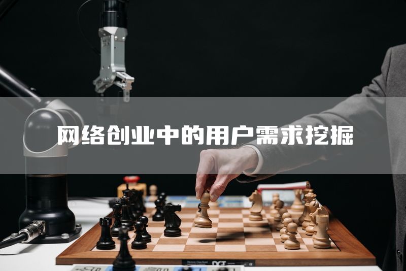 网络创业中的用户需求挖掘