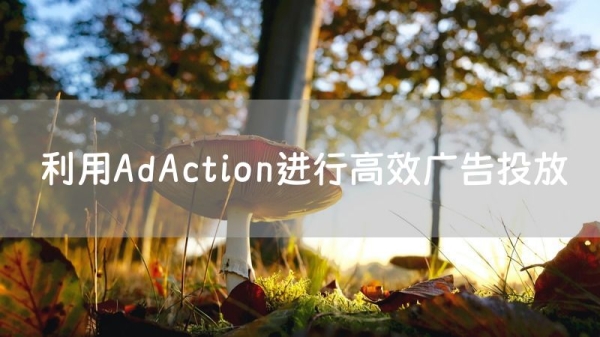 利用AdAction进行高效广告投放