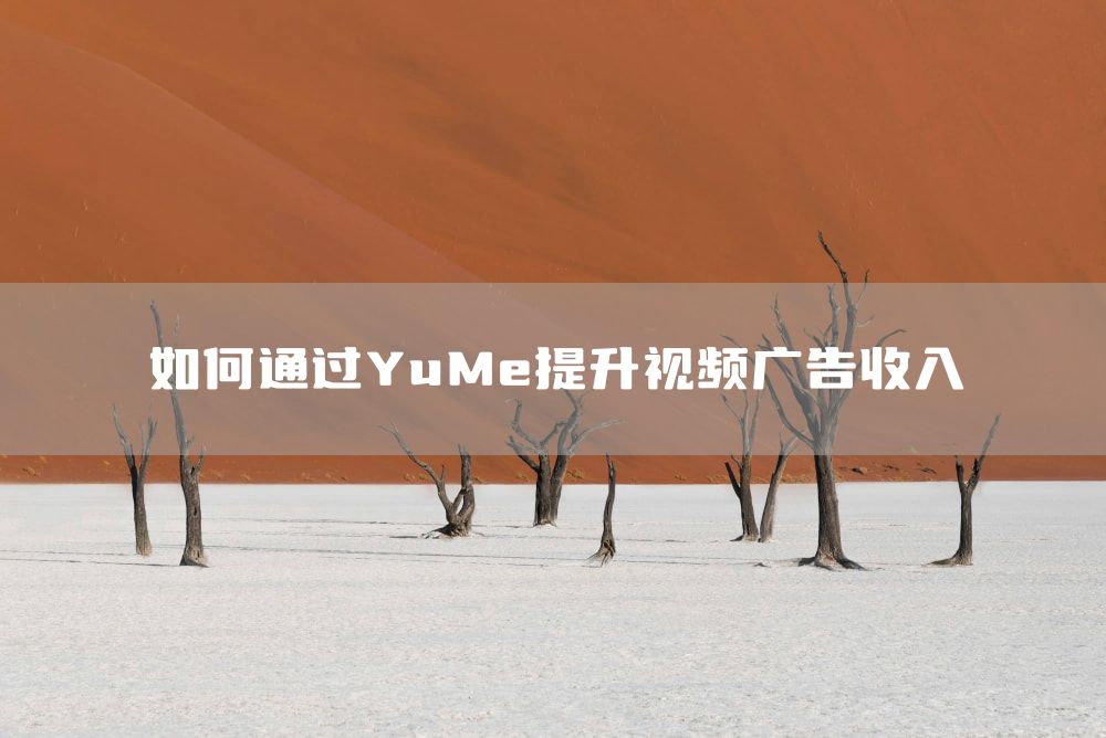 如何通过YuMe提升视频广告收入