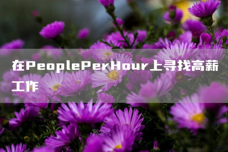 在PeoplePerHour上寻找高薪工作