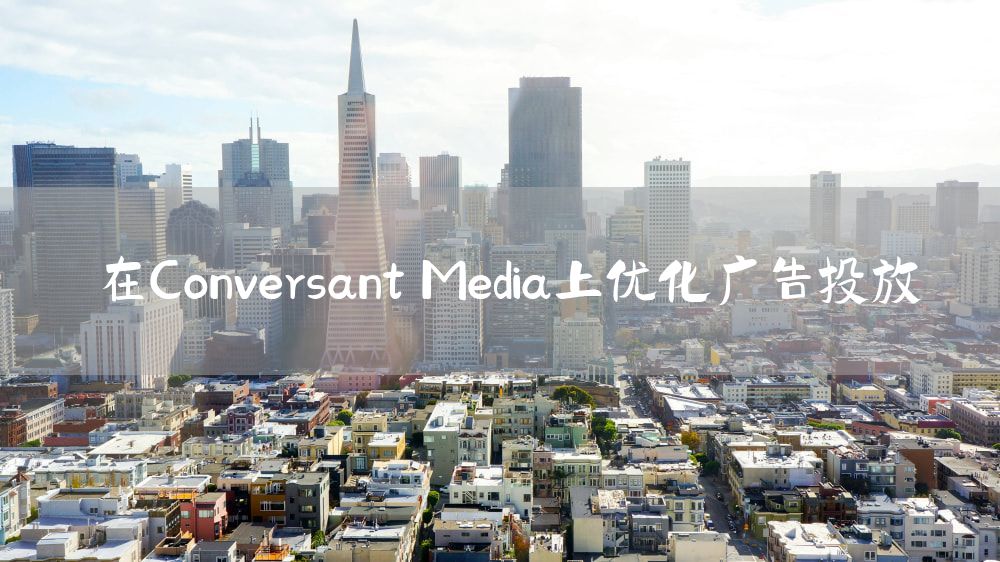 在Conversant Media上优化广告投放