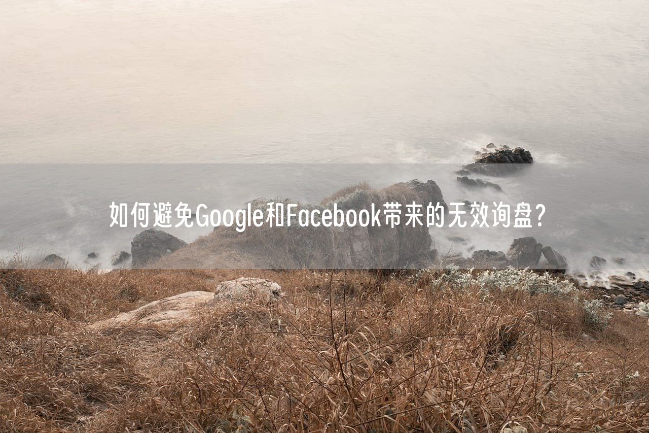 如何避免Google和Facebook带来的无效询盘？