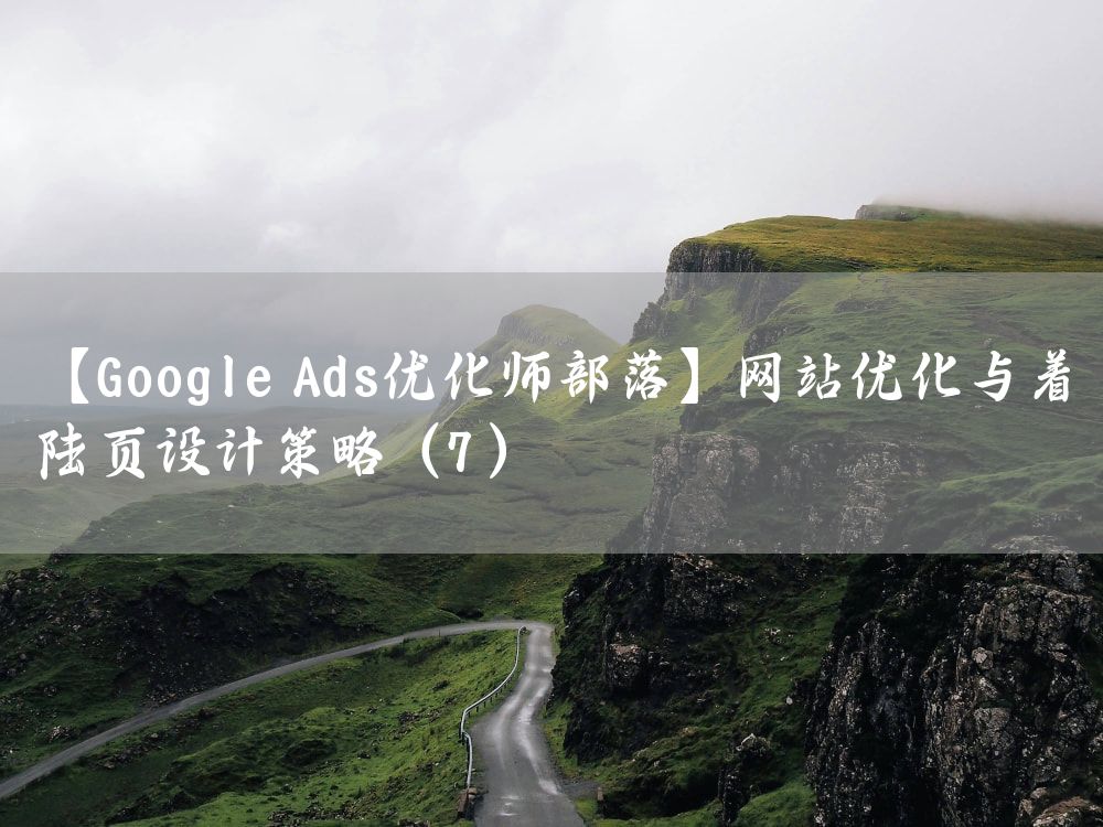 【Google Ads优化师部落】网站优化与着陆页设计策略（7）