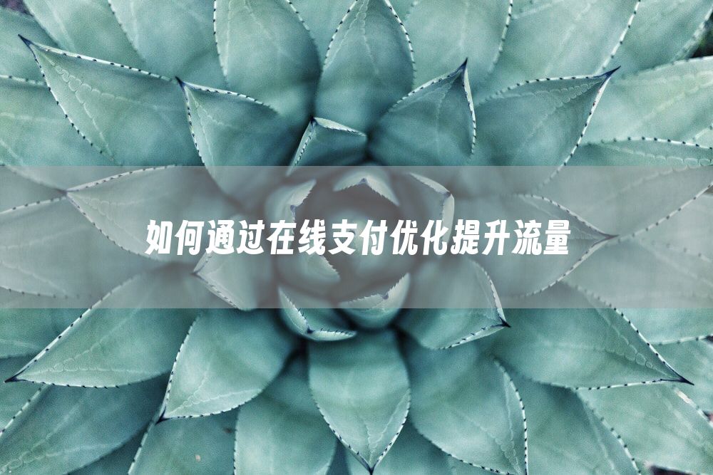 如何通过在线支付优化提升流量