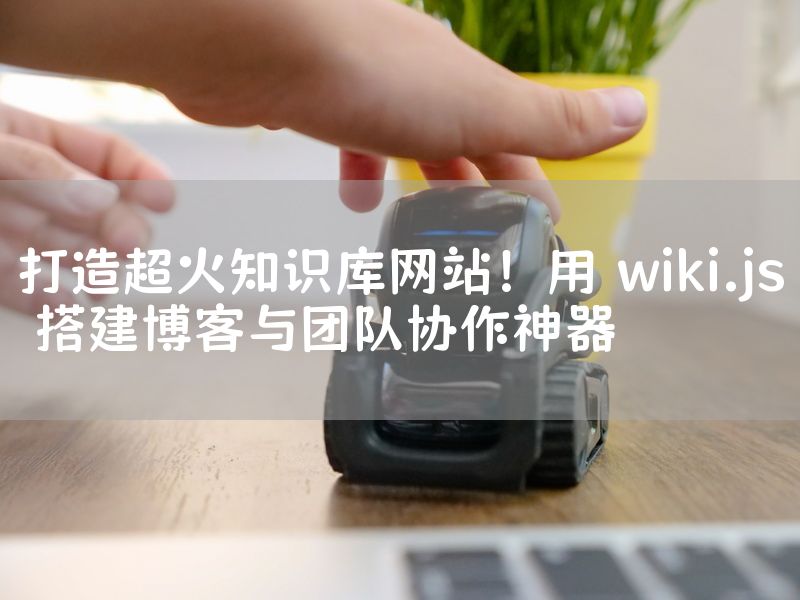 打造超火知识库网站！用 wiki.js 搭建博客与团队协作神器