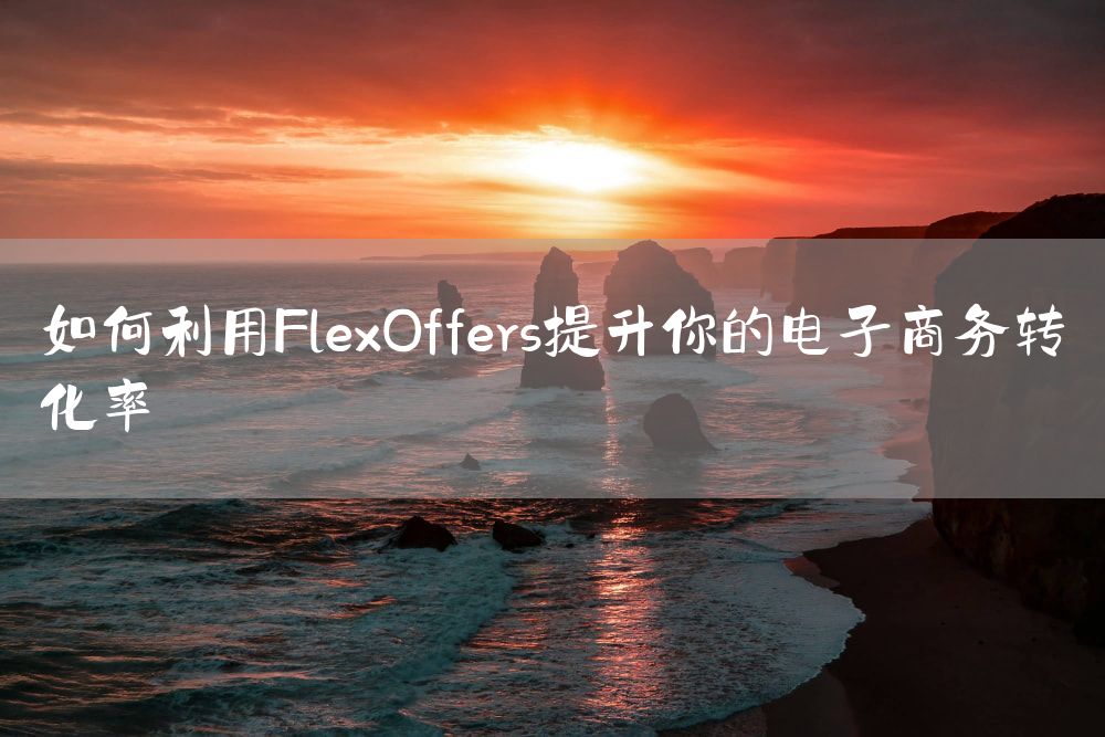 如何利用FlexOffers提升你的电子商务转化率