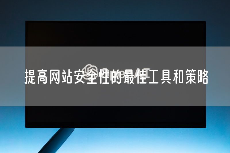 提高网站安全性的最佳工具和策略