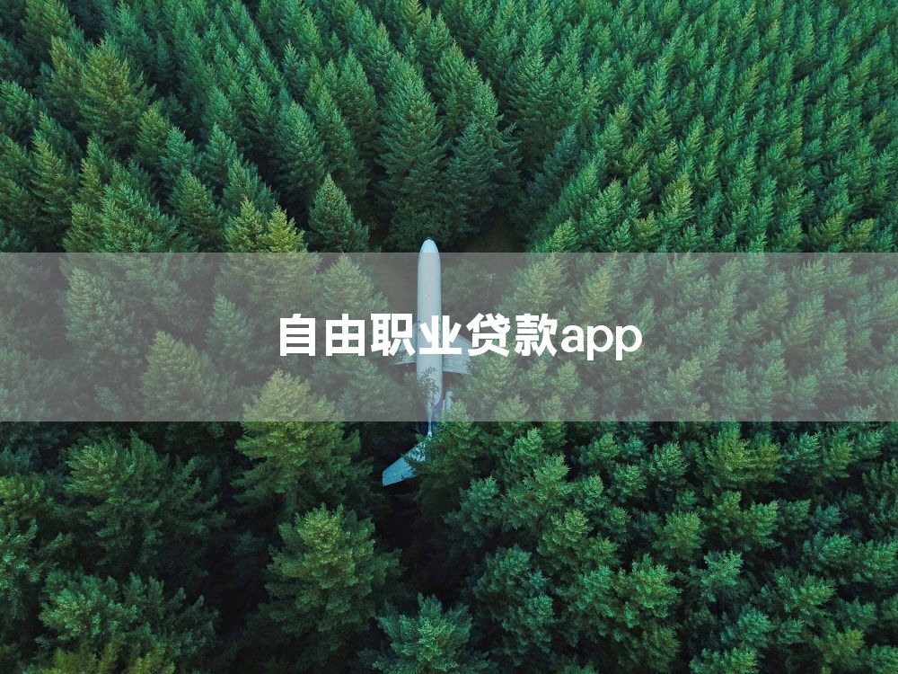 自由职业贷款app